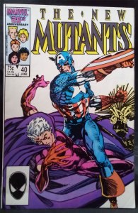 The New Mutants #40 1986 Marvel Comics Comic Book