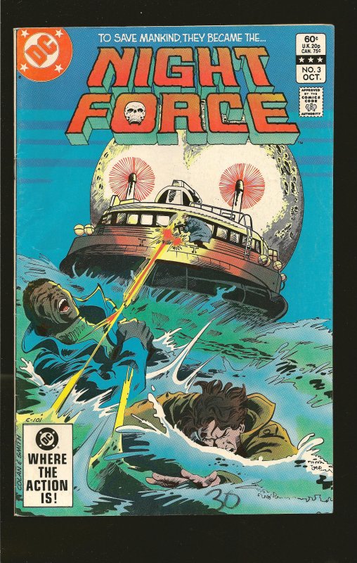 DC Comics Night Force #3 (1982)