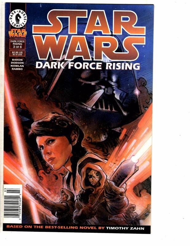 Lot Of 5 Star Wars Dark Force Rising Dark Horse Comic Books # 1 (2) 2 3 6 AH2