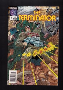 Terminator #2 - INTERIOR PAGE SIGNED BY THOMAS TENNEY! (8.0) 1988