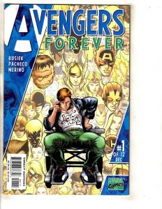 Lot Of 7 Avengers Marvel Comic Books # 1 2 3 + Forever # 1 11 12 + # 401 JD2