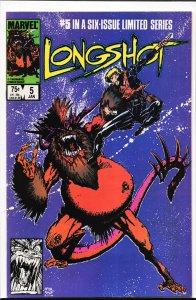 Longshot #5 (1986) Longshot