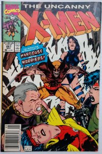 The Uncanny X-Men #261 NEWSSTAND (VF+)(1990)