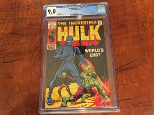 Silver Age incredible hulk 117 CGC