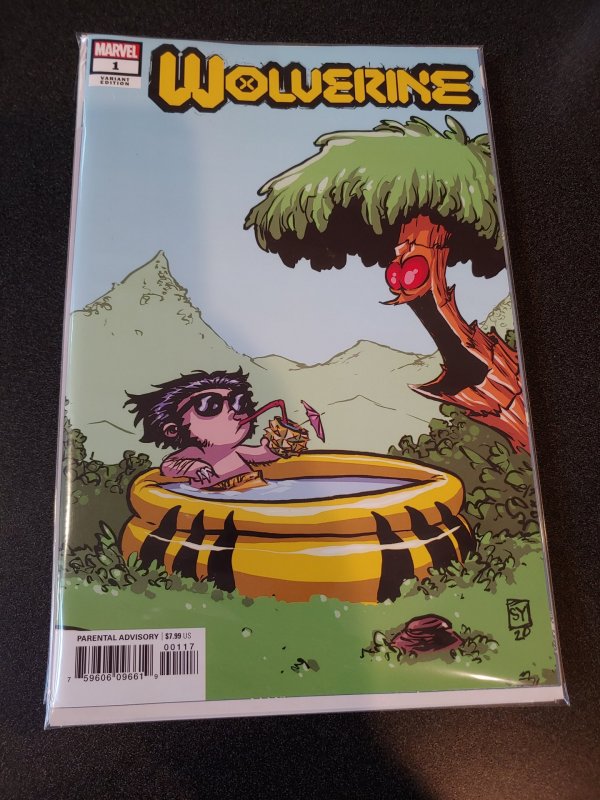 ​WOLVERINE #1 SKOTTIE YOUNG VARIANT NM