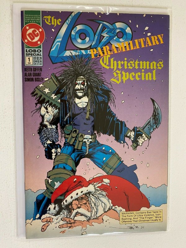 Lobo Paramilitary Christmas Special #1 DC 8.0 VF (1991)