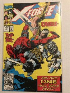 X-FORCE #15 : Marvel 10/92 NM-; Deadpool Vs. Cable