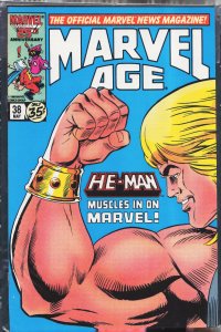 Marvel Age #38 (1986) He-Man
