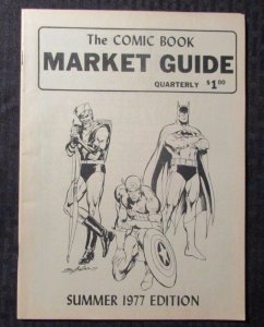 1977 COMIC BOOK MARKET GUIDE Summer Edition FN+ 6.5 Neal Adams Cover