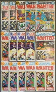 WANTED THE WORLDS MOST DANGEROUS VILLAINS LOT (1972-1973)
