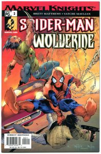 SPIDER-MAN and WOLVERINE #2, NM+, X-Men, Claws, 2003, more ASM in store