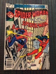 Spider-Woman #20 Newsstand Edition (1979)