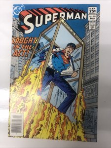 Superman (1983) # 383 (VF/NM) Canadian Price Variant • CPV • Cary Bates • DC