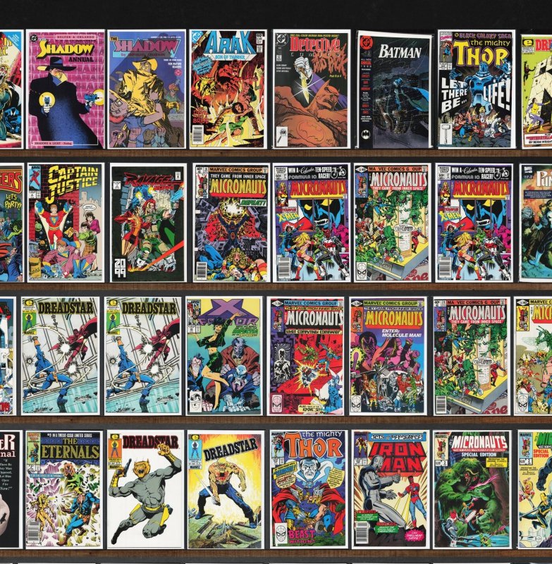 Huge Lot 150+ Comics with Micronauts, Micronauts: Special Edition & More!