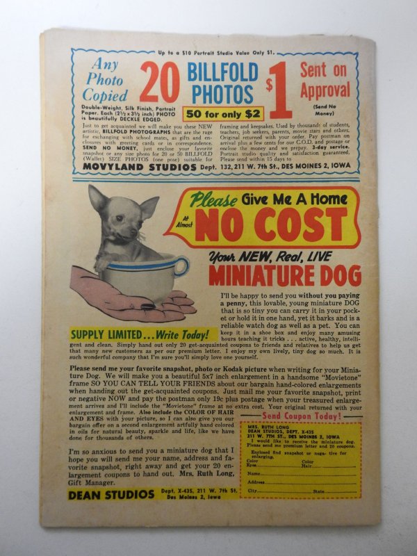 Star Spangled War Stories #46 (1956) VG+ Cond moisture stain, rust on staples