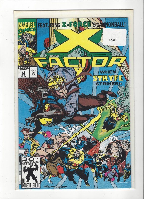 X-Factor #77 All New, All Different Peter David NM