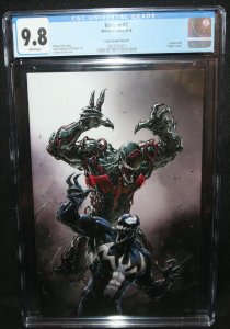 Venom #2 - Clayton Crain Virgin Cover - CGC Grade 9.8 - 2018 