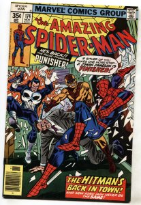 Amazing Spider-Man #174--1977--Punisher--Hitman--comic book--VF