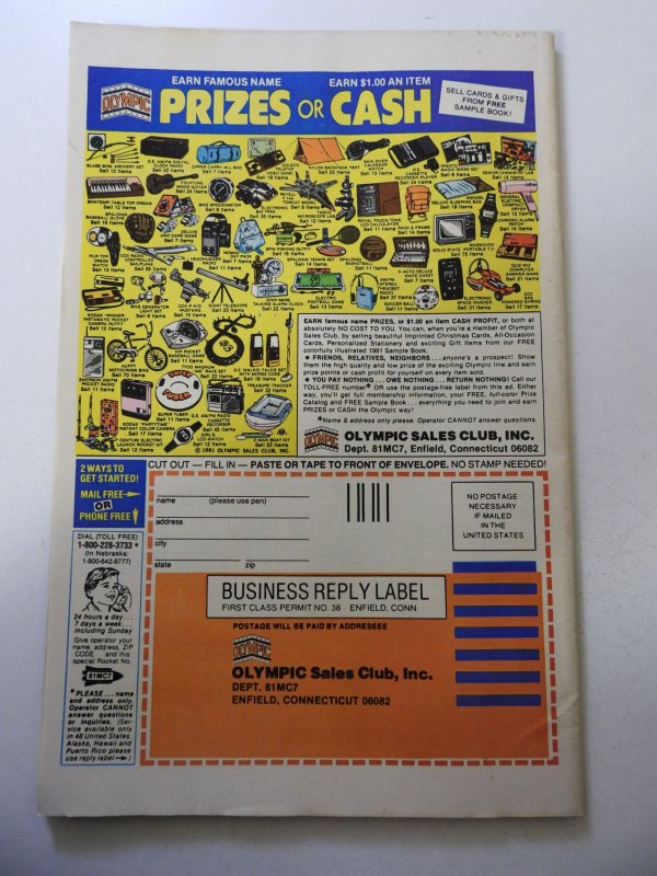 Captain America Annual #5 (1981) VG/FN Condition