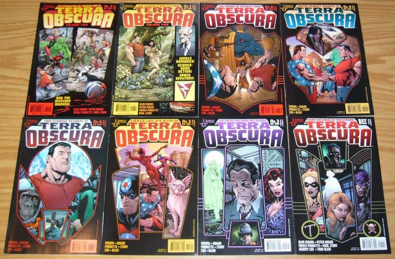 Terra Obscura #1-6 VF/NM complete series + vol. 2 #1-6 - alan moore set lot ABC