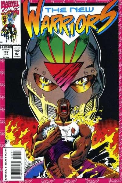 New Warriors (1990 series) #37, NM (Stock photo)