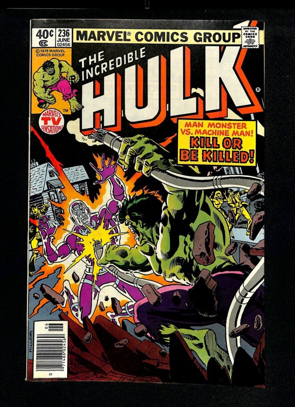 Incredible Hulk (1962) #236 Machine Man Appearance!