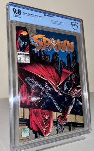 Spawn #5 - Key Comic & 1st appearance of Billy Kincaid- CBCS 9.8 -Brand New Slab