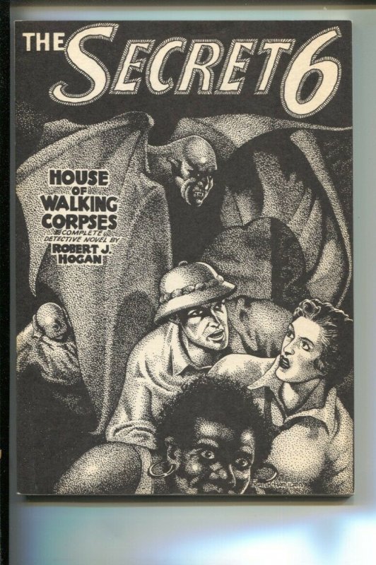 Secret 6 #2 11/1934-Reprints House of Walking Corpses-limited run of 200-Fr...