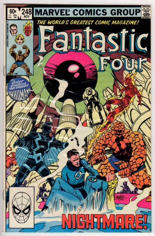 Fantastic Four #248 (1982) 9.0 VF/NM