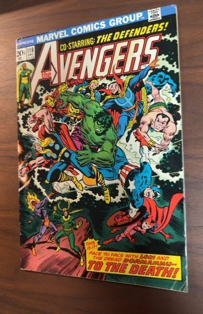 Avengers #118 (December, 1973)  Attack of the 50 Year Old Comic Books