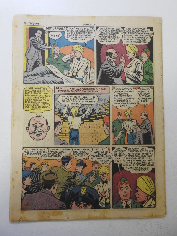 The Spirit #188 (1944) Newsprint Comic Insert Rare!