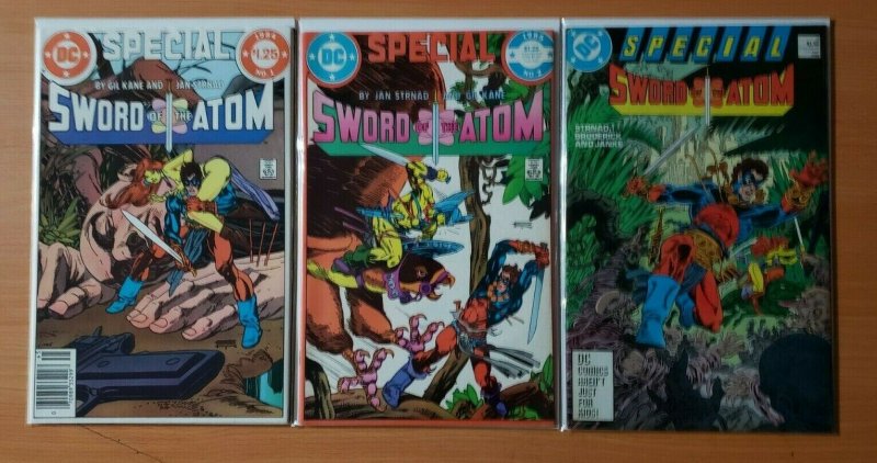 Sword of the Atom Special 1-3 Complete Set Run! ~ NEAR MINT NM ~ 1984 DC Comics