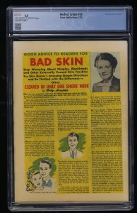 Perfect Crime #20 CGC FN+ 6.5 Highest Graded Copy on CGC Census!