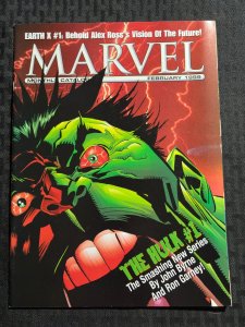 1999 Feb MARVEL COMICS CATALOG Magazine FVF 7.0 John Byrne Hulk Poster