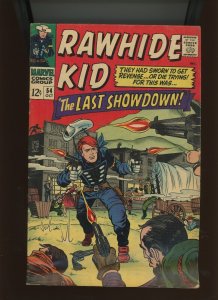 (1966) The Rawhide Kid #54 - SILVER AGE! THE LAST SHOWDOWN! (3.5/4.0)