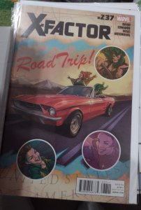 X-Factor  #  237  2012 marvel DISNEY peter david   LOW PRINT RUN  road trip