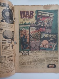 This is War #9 - head shot cover - military - 1953 - FR