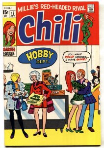 Chili #12 1970-Marvel-Stan Lee-Stan Goldberg-Good Girl Art-VF