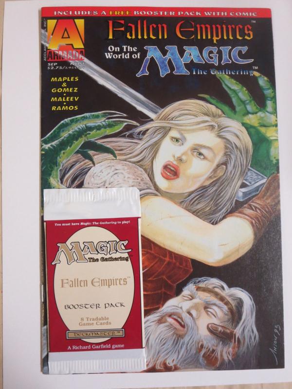 Fallen Empires on the World of Magic the Gathering #1 Signed by Alex Maleev!