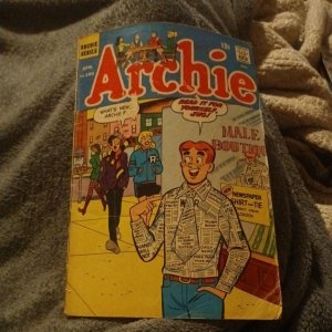 ARCHIE #190 mlj Series Comics 1969 Betty and Veronica Jughead silver age classic