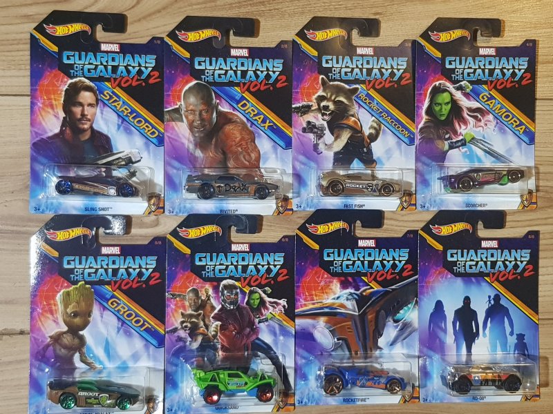 HOTWHEELS Guardians of the galaxy vol 2