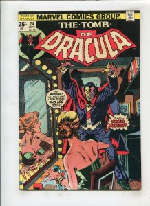 TOMB OF DRACULA #24 (7.0/7.5) A MOURNING FOR THE DEAD!! 1974