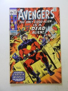 The Avengers #89 (1971) FN- condition moisture damage