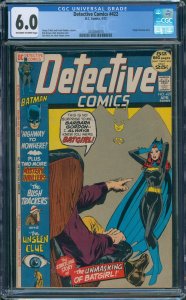 Detective Comics #422 (1972) CGC 6.0