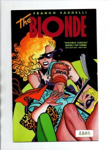 The Blonde: Double Cross #1 - Saudelli - Foot Worship - Tickling - 1991 - NM