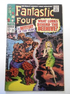 Fantastic Four #66 (1967) VG Condition moisture stain