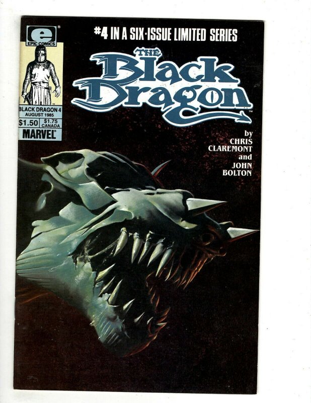 9 Marvel Comics Black Dragon # 1 2 3 4 5 6 + Elfquest 1 Six From Sirius 1 3 UD5