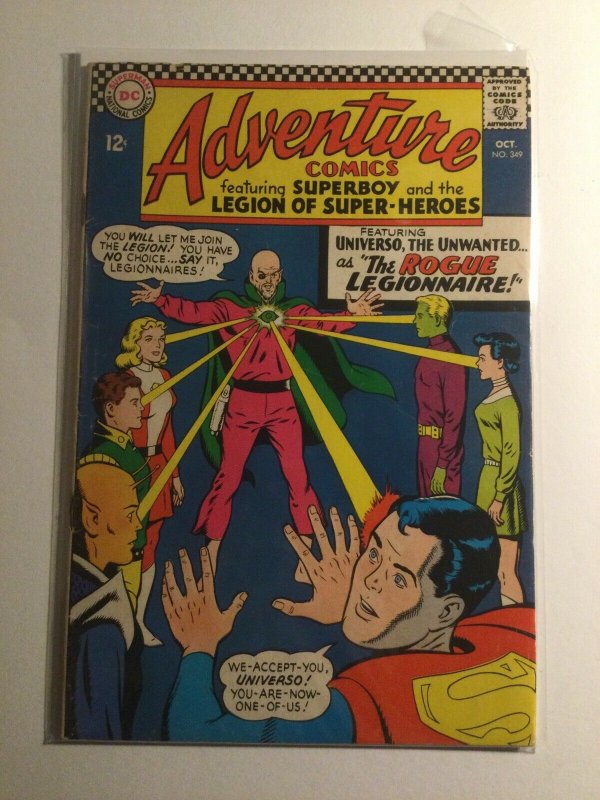 Adventure Comics 349 Fine- Fn- 5.5 Dc Comics 