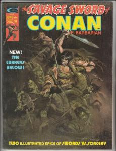 Savage Sword of Conan #6 (Jun-75) VF/NM High-Grade Conan the Barbarian, King ...