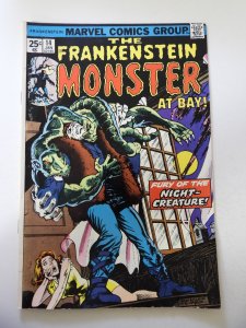 The Frankenstein Monster #14 VG Condition moisture stains fc MVS Intact